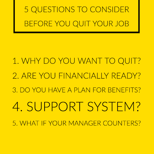 5 questions to consider before you quit your job